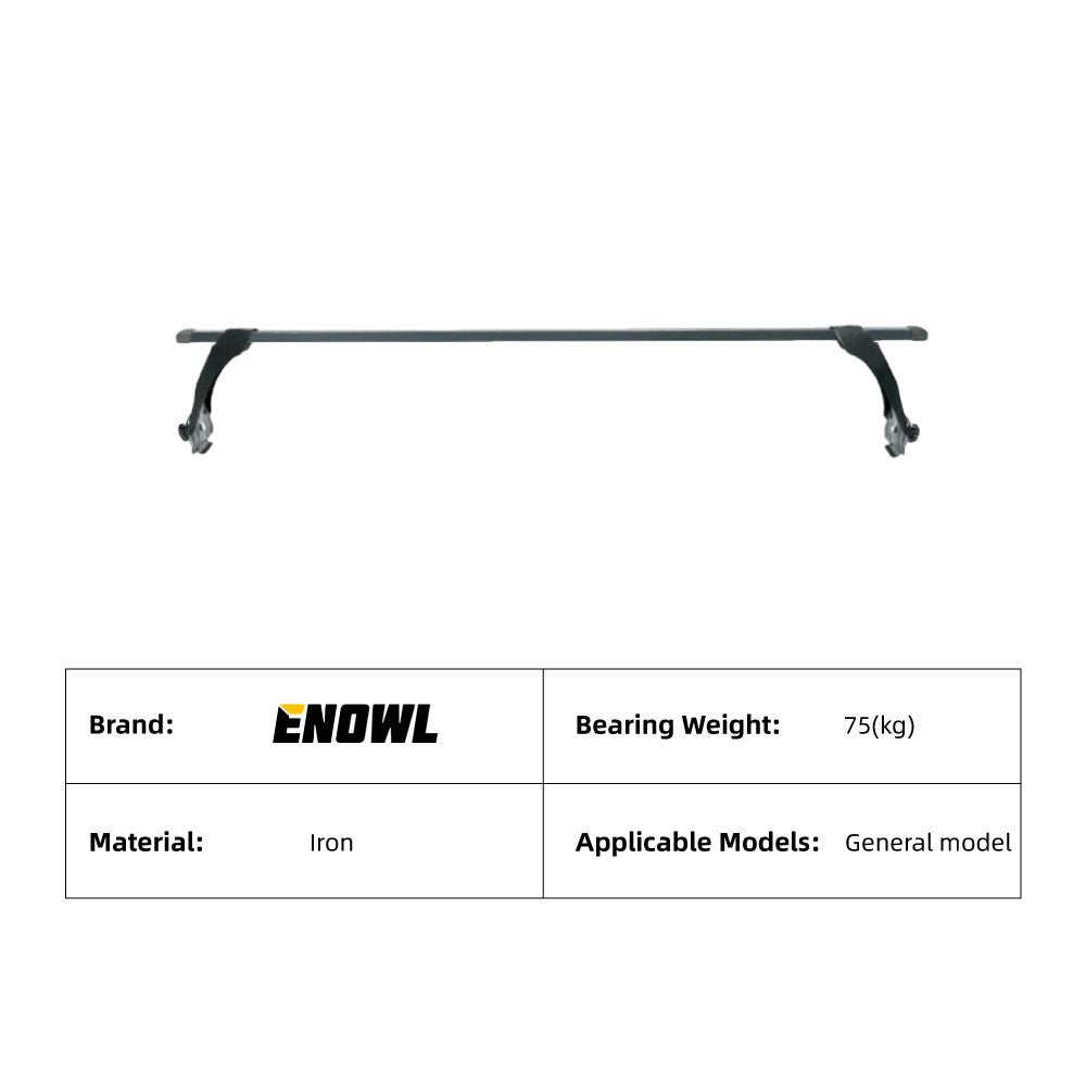 Universal High Clearance Iron Roof Bar Adjustable Cargo Luggage Carrier for Universal Car SUV Vehicle