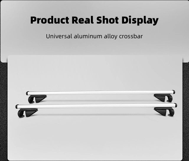 Universal Roof Bar Adjustable Anti-Theft Aluminum Cargo Luggage Carrier for Universal Car SUV Vehicle