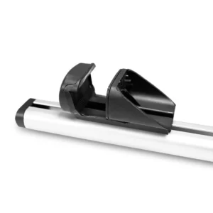 Universal High Strength Aluminum Alloy Anti-theft Detachable Roof Bar for Ford Explorer Subaru Forester Toyota Sienna Jeep Compass and Vehicle with Existing Raised Side Rails